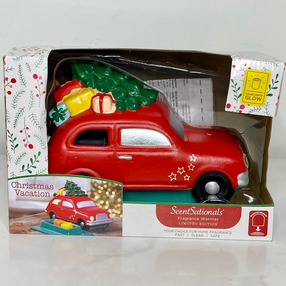 ScentSationals Full Size Wax Warmer, Red Truck Use Year Round NIB